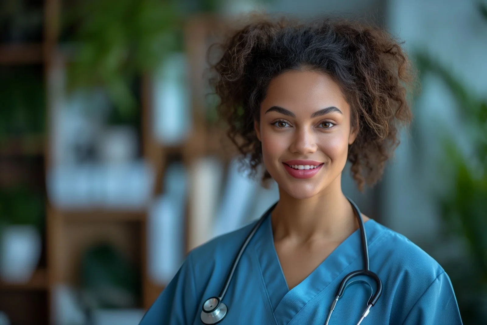 Registered nurse ready to support a surgical recovery client